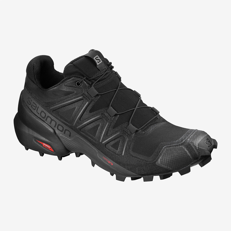 

Женские кроссовки для трейлраннинга SALOMON SPEEDCROSS 5, черные L40684900, Черный, SPEEDCROSS 5