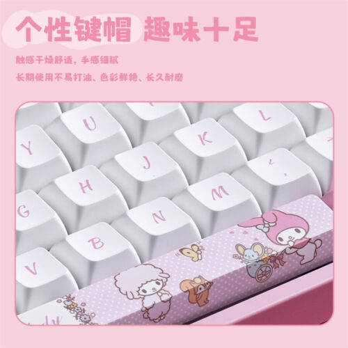 Akko Official My Melody Mechanical Keyboard | 3108 Wired Akko Official My Melody Mechanical Keyboard | 3108 Wired