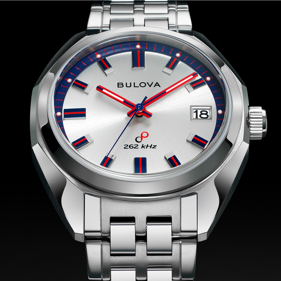 Pre-owned Bulova Jet Star Sapphire Limited Edition 96k112 Precisionist 262 Khz Watch