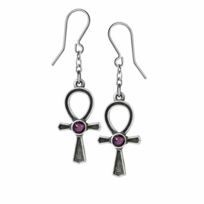 Alchemy Gothic Ankh Of Osiris Earrings - Pair   Local Stock   Gothic