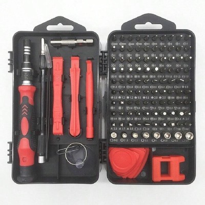 115-in-1 Precision Screwdriver Set Magnetic Chrome Vanadium Repair Tool Kit