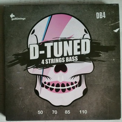 GalliStrings DB4 D-Tuned  Nickel Round Wound 4 Strings Bass 50 70 85 110