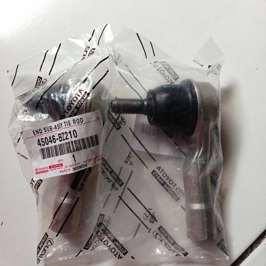 Fits For Toyota Tie Rod End New 45046-BZ210 Genuine Indonesia 2PCS