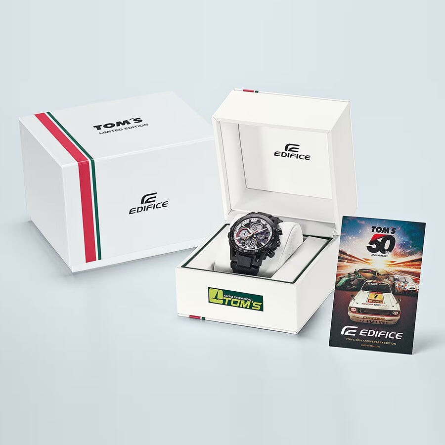 Pre-owned Casio Edifice Efs-s641tms-1ajr Tom's 50th Anniversary Edition From Japan