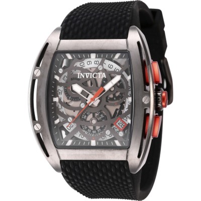 Pre-owned Invicta S1 Rally Chronograph Date Quartz Grey Dial Men's Watch 45183