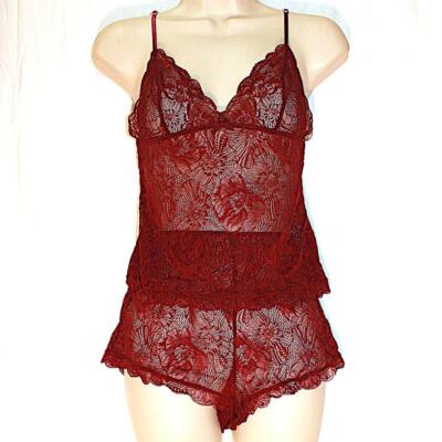 Victoria's Secret 2PC Lacie Cami Top & Boyshorts Set S *Kir* NEW!