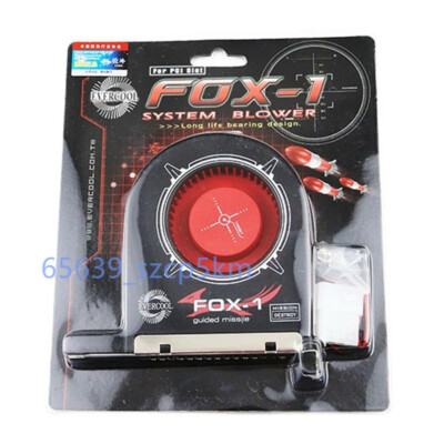 1Pcs Evercool FOX-1 DC 12V For Chassis  exhaust fan / PCI bit cooling fan