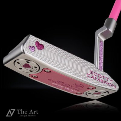 Scotty Cameron SUPER SELECT NEWPORT 2 PLUS Lovely Heart Pink