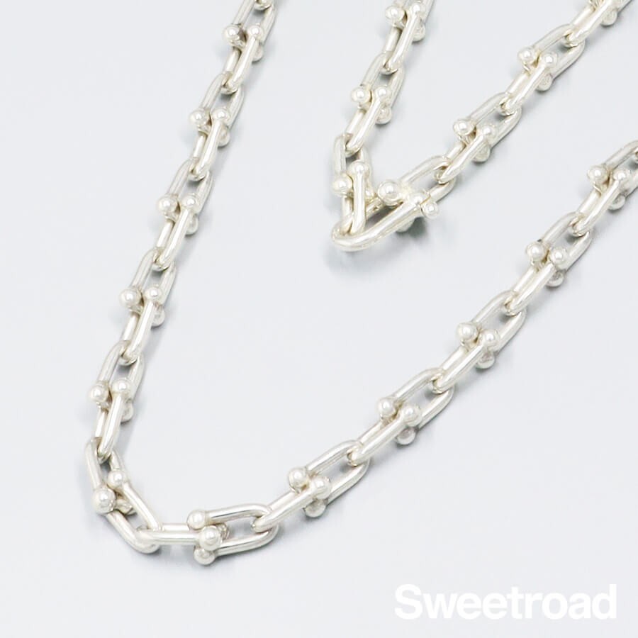 アクセサリー Tiffany & Co. HardWear Link Necklace TIFFANY & CO. Hardwear Small Link Necklace Sterling Silver