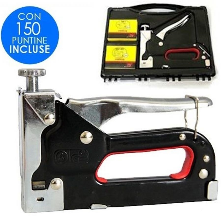 Graffettatrice Spillatrice Sparapunti 3 In 1 Meccanica Potente In Acciaio linq