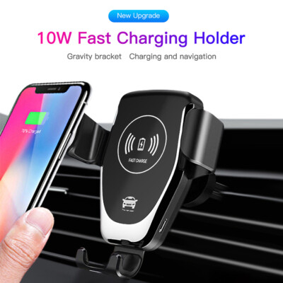 Car Mount Wireless Charger Air Vent Phone Holder Fast Charging For iPhone 14/15