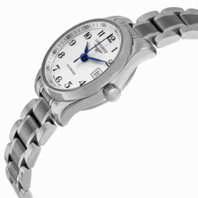 Pre-owned Longines Master Automatic Silver Dial Ladies Watch L21284786