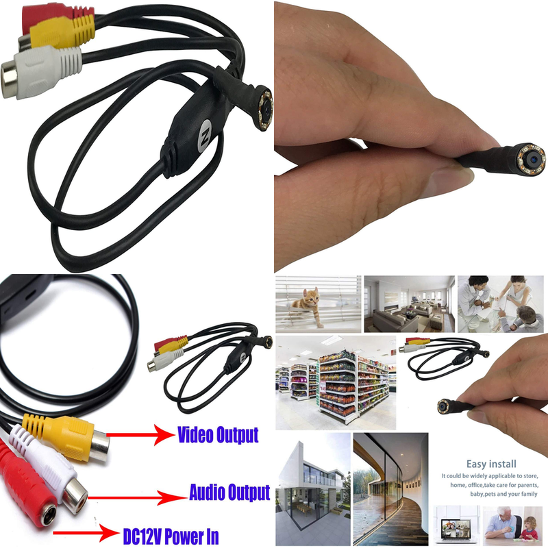 MEJOR Camara Oculta Espia De Securidad Vigilancia Esposa Marido Hidden Spy Cam