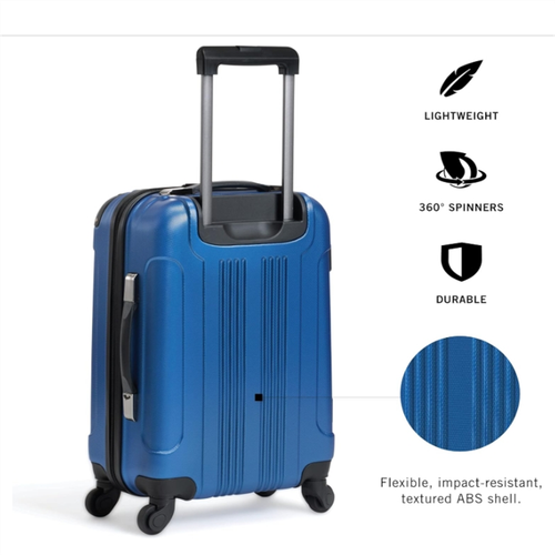 Out of Bounds, Cobalt Blue, 20-Inch Carry On,Brand new