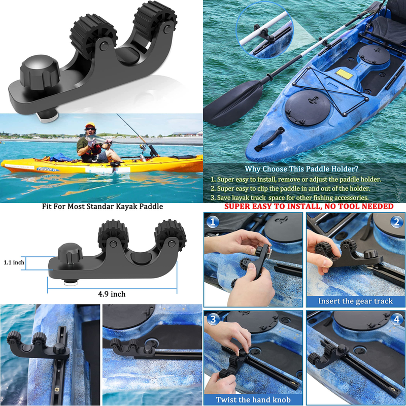 Paddle Holder Track Mount Rail Accessories Multifunctional F