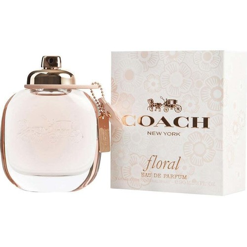 Coach Floral by Coach Eau De Parfum 3.0 ounce Spray New in Box