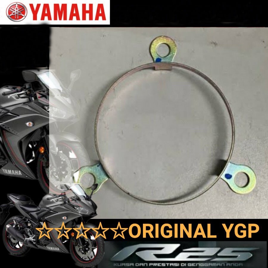 Original Yamaha YZF R3/MT-03 2015-2025 Rueda Trasera Placa Engranaje Soporte ...