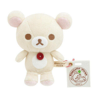 Rilakkuma Plush Toy Korirlakkuma ''Anata ni Yorisou Rilakkuma'' San-X JP LTD