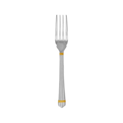 Christofle Silver Plated Aria Gold Fish Fork 1022-021