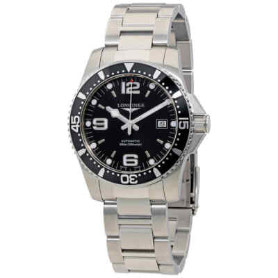 Pre-owned Longines Hydroconquest 41mm Automatic Black Dial Men's Watch L3.742.4.56.6
