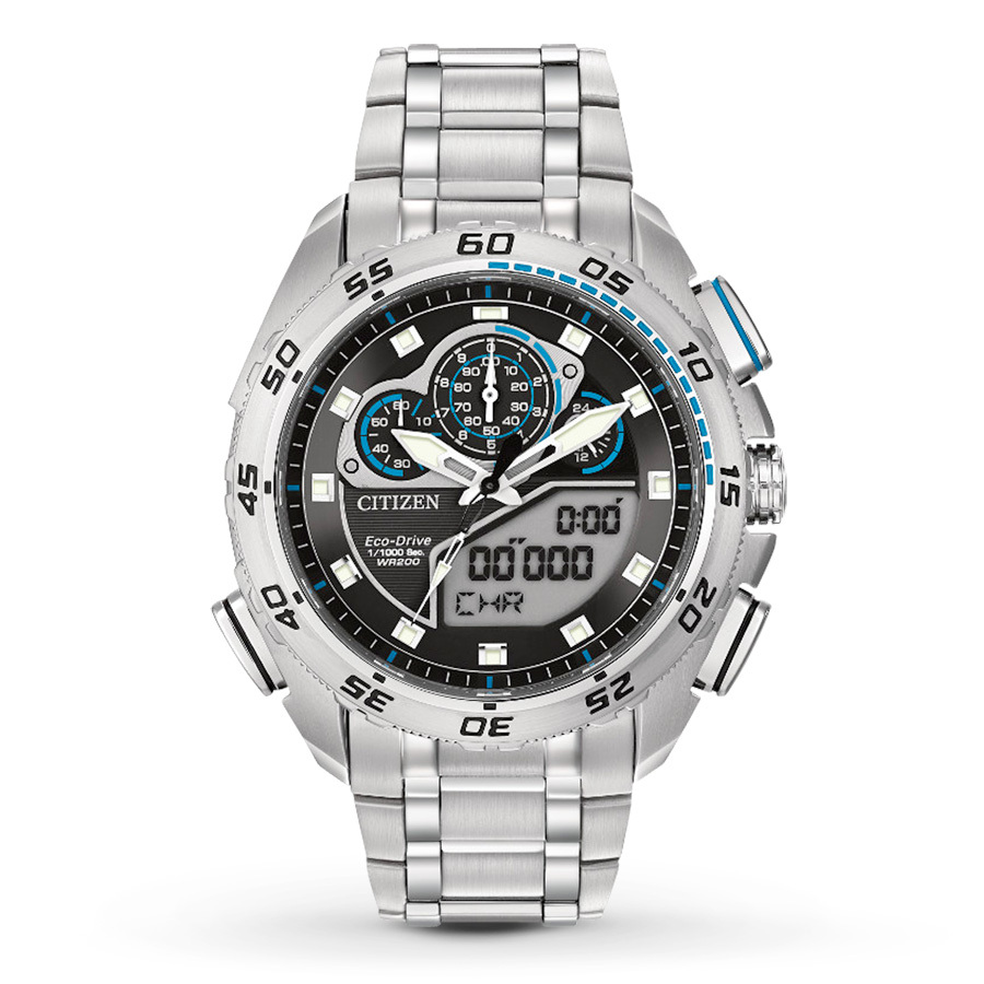 Citizen Eco-Drive Men's JW0110-58E Promaster Chronograph 44mm Bracelet