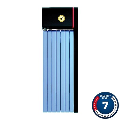 Abus Bordo Big uGrip 5700 Folding Lock, Key, 100cm, 3.3', 5mm, Blue