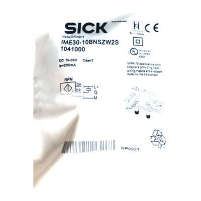 SICK IME30-10BNSZW2S Inductive proximity sensors  ,NPN ,New Kd