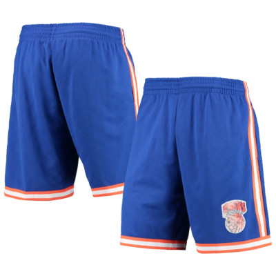 New York Knicks Mitchell & Ness 1991 Hardwood Classics Swingman shorts sz L $160
