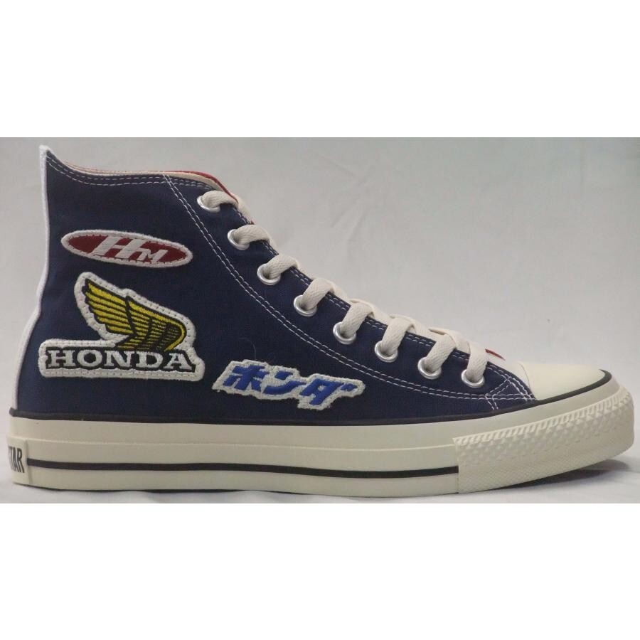 Pre-owned Converse Sneaker All Star (r) Honda Wp Hi Trico 7-12in Canvas Lace-up Japan