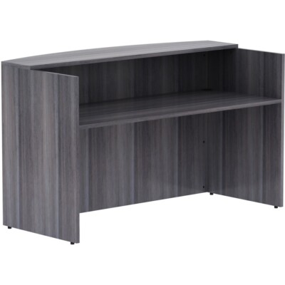 Lorell Weathered Charcoal Laminate Desking (llr-69595) (llr69595)