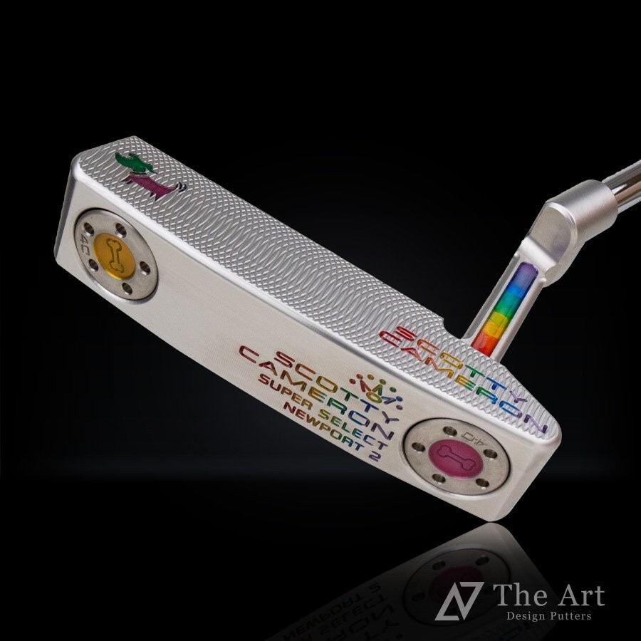 スコッティキャメロンニューポート2 ジャンクヤードドッグ　証明34 スコッティキャメロン カスタムパター ニューポート2 JUNKYARD