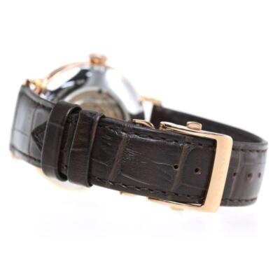 Pre-owned Orient Star Watch Men's Rk-av0001s Brown White Analog Round Face Semi Skeleton