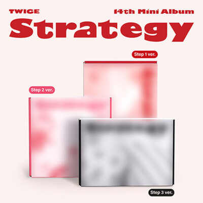 TWICE [STRATEGY] 14th Mini Album CD+POSTER+Photo Book+5 Card+Ornament+POB+GIFT