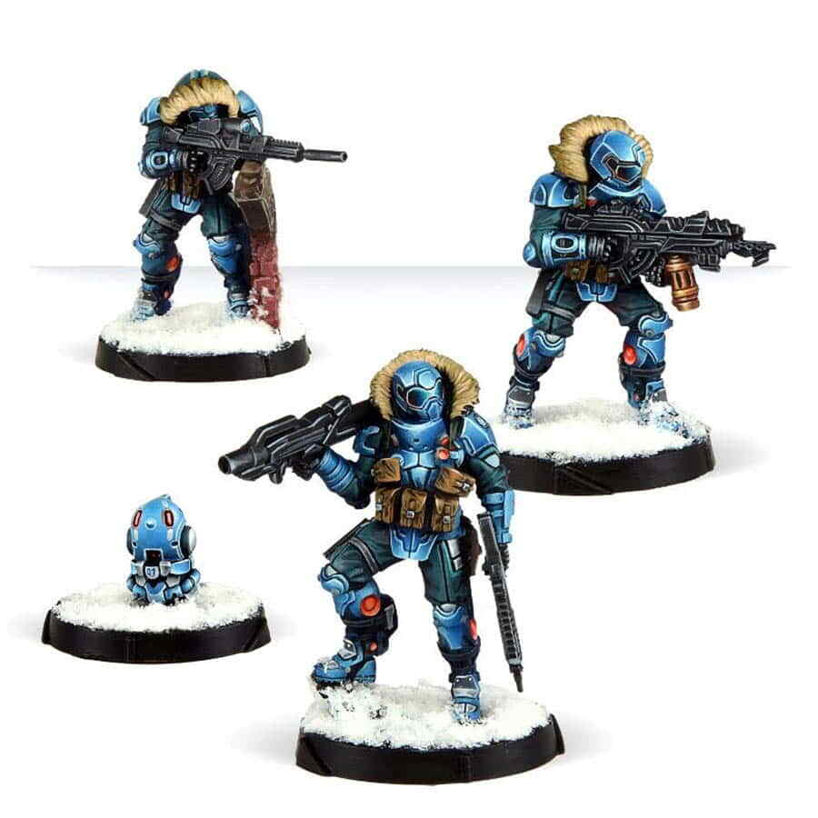 VARGAR MAXIMUM SECURITY TEAM Infinity CodeOne Corvus Belli NEW