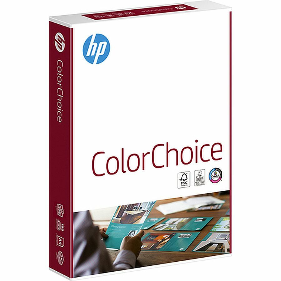Farblaserpapier HP ColorChoice weiß A4 200g 250 Bl