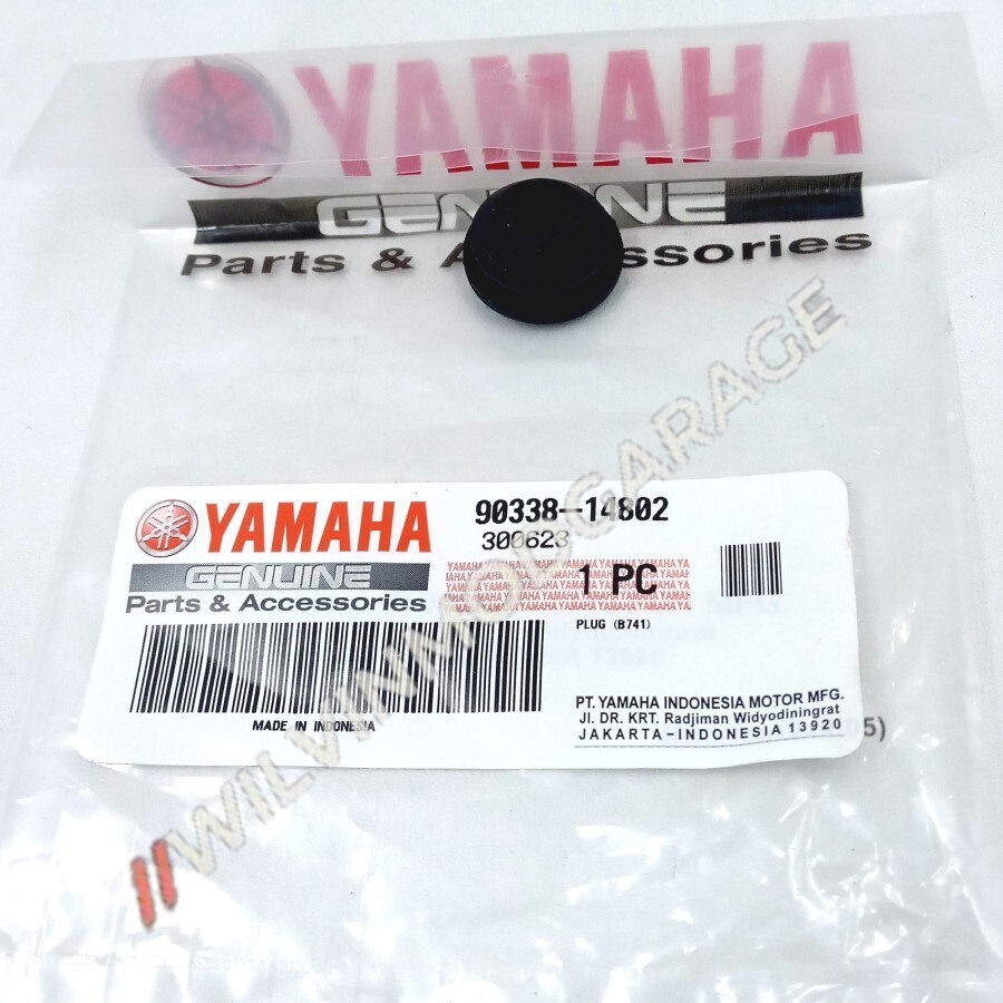 Genuine Parts Yamaha XMAX 250/300 17-22 Air Filter Box Rubber Plug 90338-14802