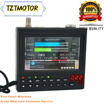 Portable DVB-S2 Digital Satellite Finder & Monitor DVB-S Sat Meter KPT-268AH
