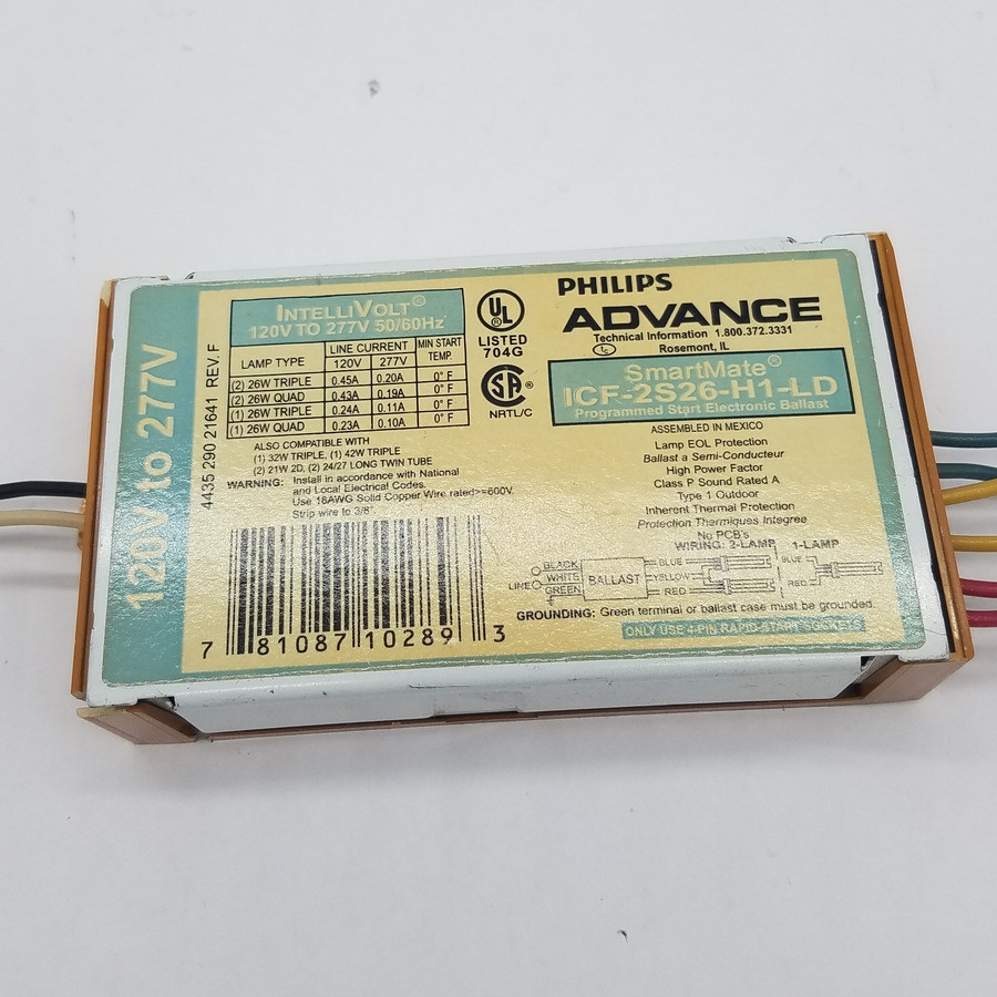 Philips Advance SmartMate ICF-2S42-M1-LD IntelliVolt 120-277V