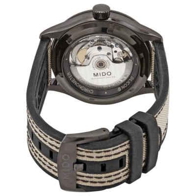 Pre-owned Mido Multifort Chronometer Automatic Black Dial Men's Watch M0384313705109