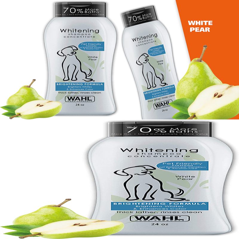 Whitening Shampoo White Pear Scent for Pets – Whitening & Animal Odor Wipe