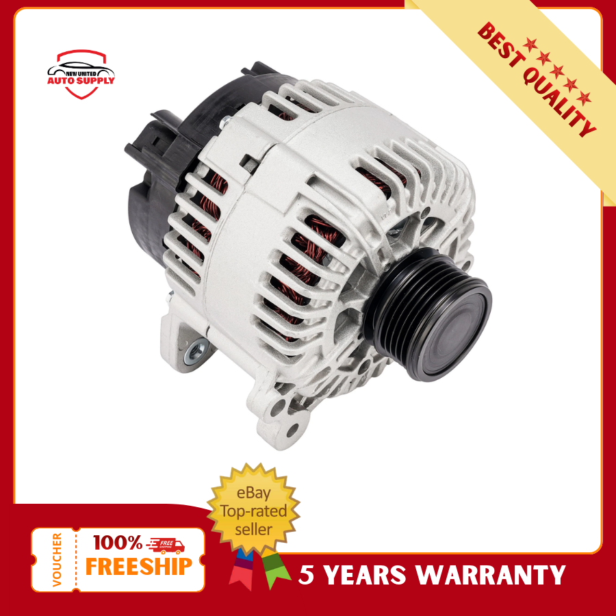 11460 Alternator 140A 12V 5-Groove CCW For 06–14 Volkswagen Beetle Jetta L5 2.5L