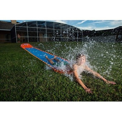 BESTWAY 18' H2OGO LED LIGHT UP INFLATABLE SPLASH & SLID PLAY CENTER WATER SLIDER