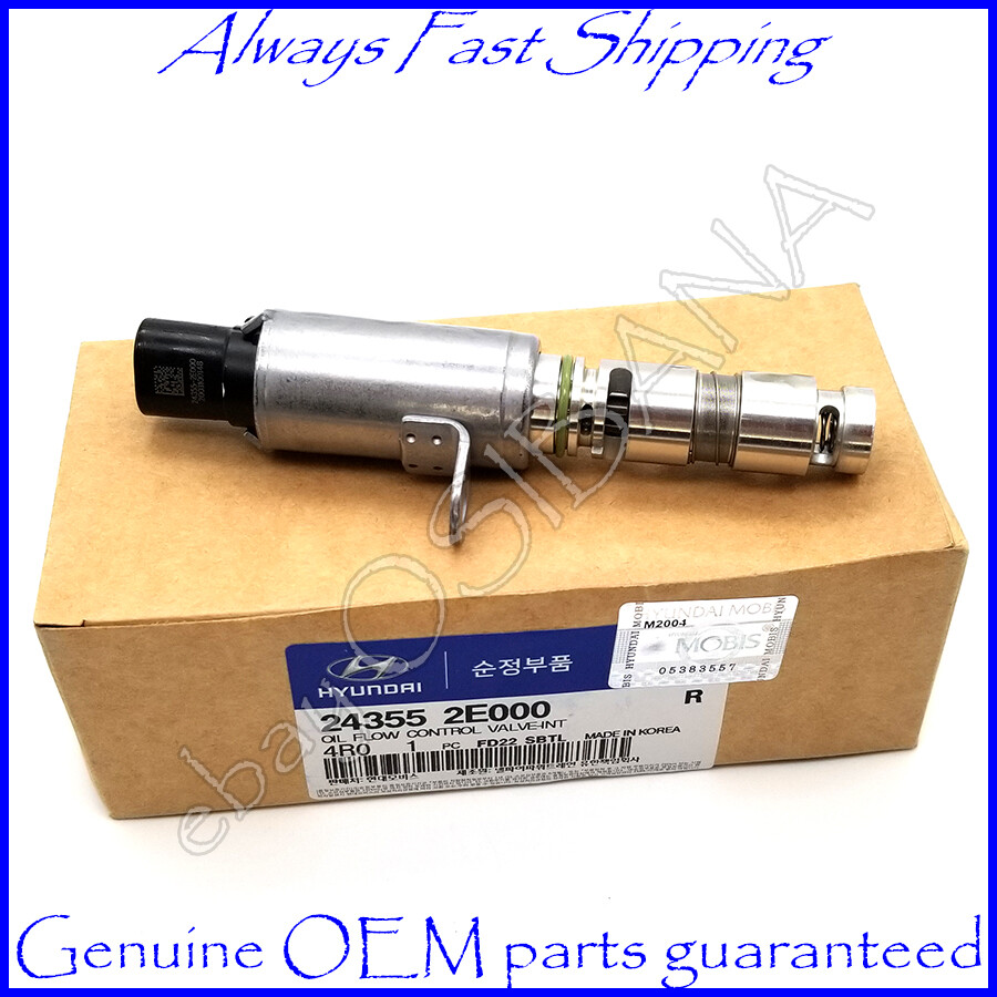 NEW GENUINE OEM HYUNDAI/KIA VARIABLE VALVE TIMING SOLENOID 243552E000