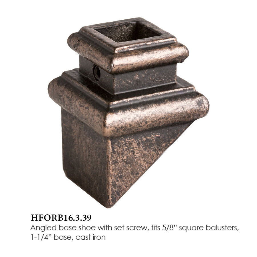 Oil Rubbed Bronze - Wentworth Old World Hammered Style Balusters and Newels