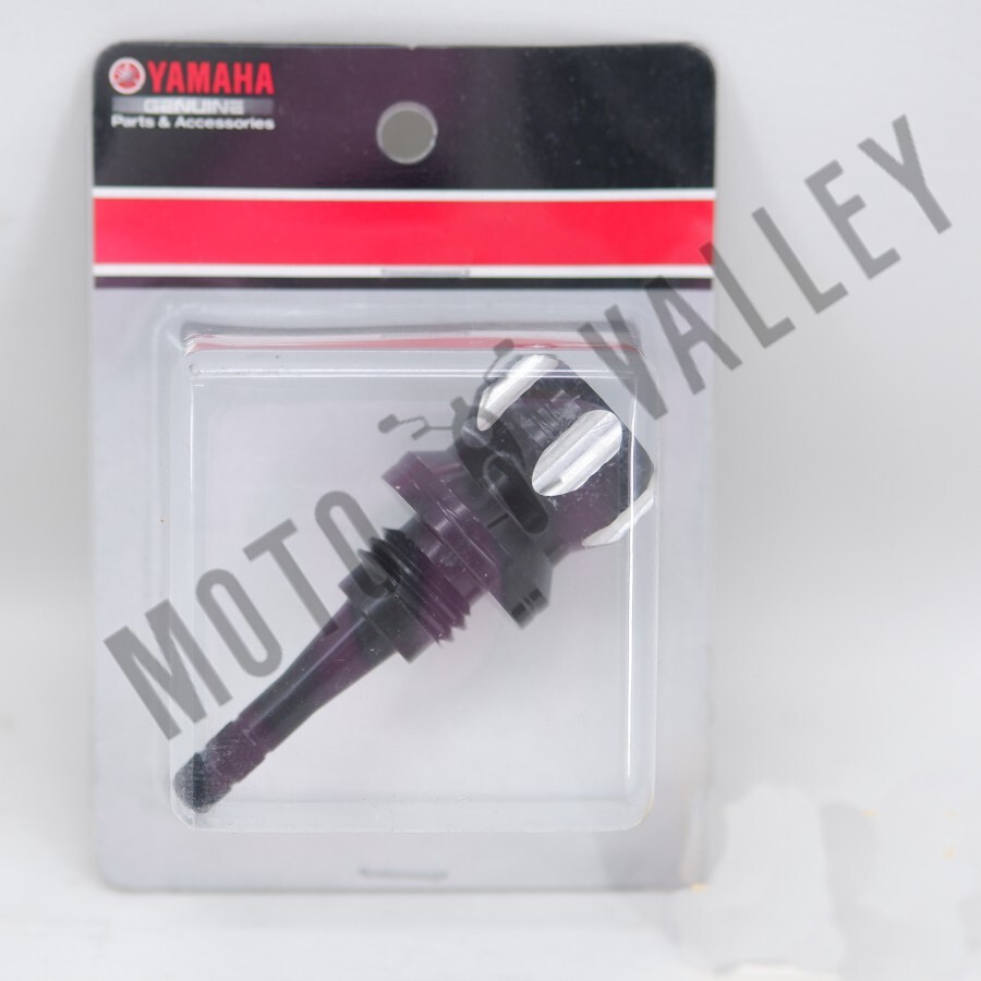 Ricambi originali Yamaha XSR 155 Oil Dip Stick Plug Nero B1V-E5362-M3-BL