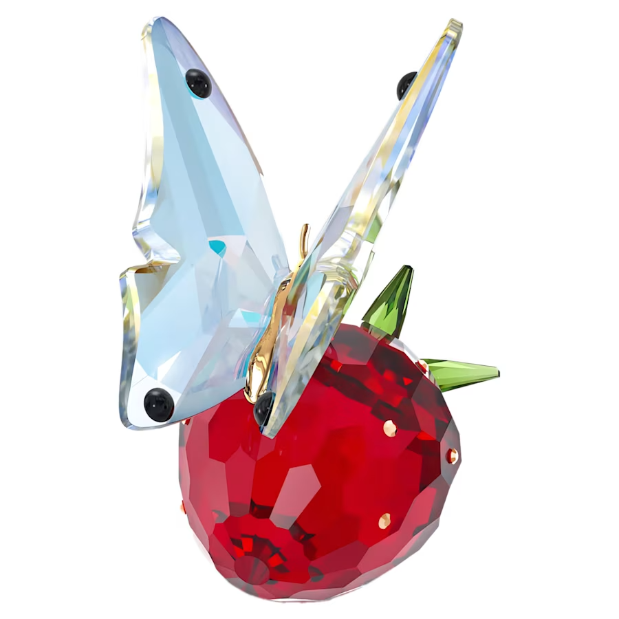 Swarovski Crystal IDYLLIA Butterfly and Strawberry 5666846