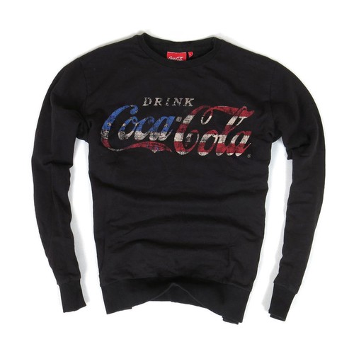 【F.C.R.B.× COCA-COLA】EMBLEM CREWNECK SWEAT スウェット 黒M Coca-Cola Crewneck Sweatshirt Brown Size Medium Global