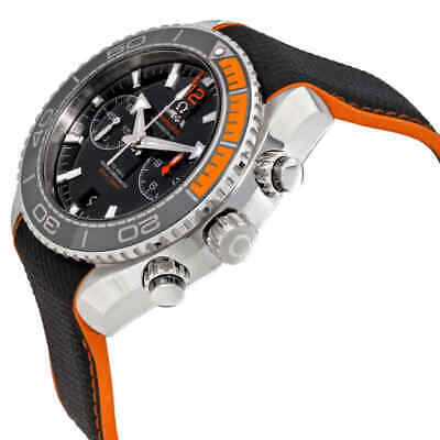 Pre-owned Omega Seamaster Planet Ocean Chronograph Automatic Watch 215.32.46.51.01.001
