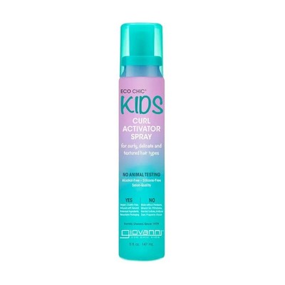Спрей-активатор для завивки волос Giovanni Eco Chic Kids, 5 жидких унций. Жидкость