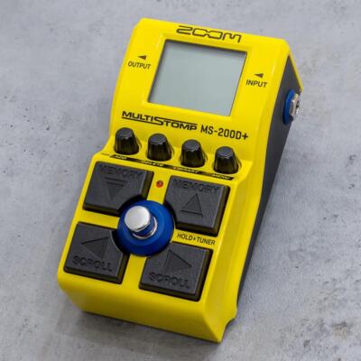 Zoom MS-200D+ MultiStomp Guitar Multi-Effects Pedal From Japan